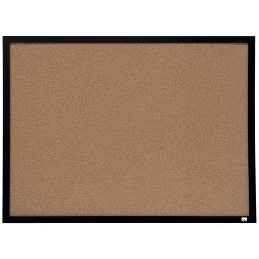 NOBO cork board 585x430 mm, black frame