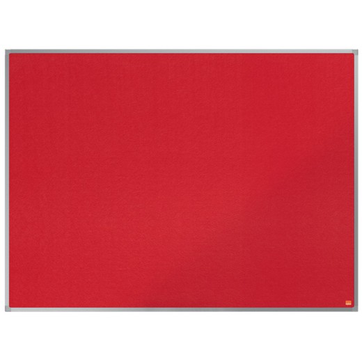 Tablero NOBO Essence de fieltro 1200x900mm, rojo