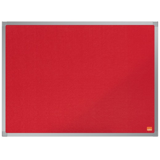 Tablero NOBO Essence de fieltro 600x450mm,rojo