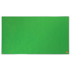 Tablero NOBO Impression Pro de formato panorámico de fieltro 710x400mm, verde