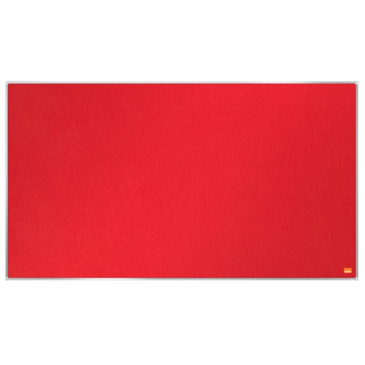 Panneau de feutre grand écran NOBO Impression Pro 890x500mm, rouge