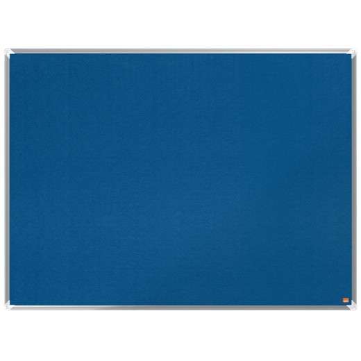 NOBO Premium Plus felt board 1200x900mm, blue