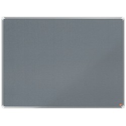 Tablero NOBO Premium Plus de fieltro 1200x900mm, gris