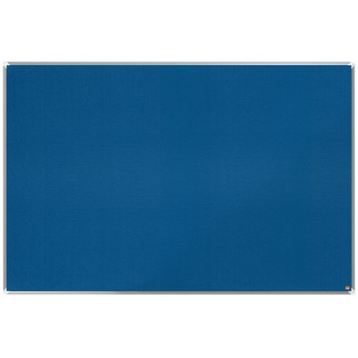 NOBO Premium Plus felt board 1800x1200mm, blue