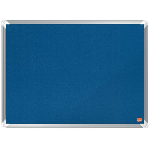 Tablero NOBO Premium Plus de fieltro 600x450mm, azul