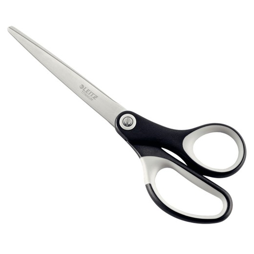 Leitz Premium Scissors (blister) Titanium, 180 mm, black