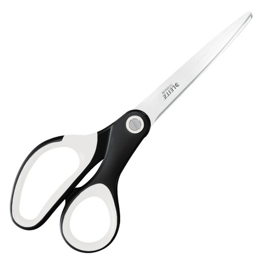 Leitz WOW Scissors (blister) Titanium, 205mm, black