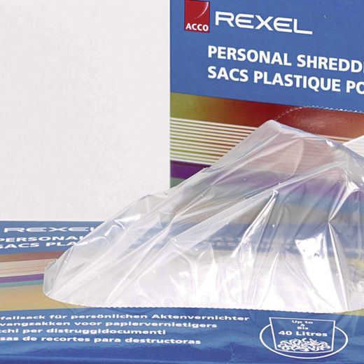 100 Sacchetti Rexel per Trituratore AS1000 - 115l.