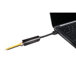 UA0000E USB-A-Ethernet-Adapter – Schwarz
