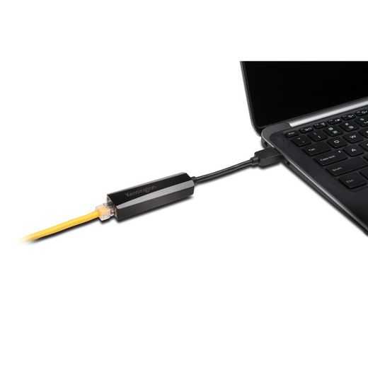 UA0000E USB-A-Ethernet-Adapter – Schwarz