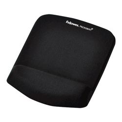 Alfombrilla con reposamuñecas foam PlusTouch™ Negro