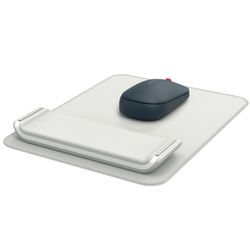 Tapis de souris avec repose-poignet réglable Leitz Ergo, gris