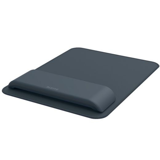 Tapis de souris avec repose-poignet réglable Leitz Ergo, gris foncé