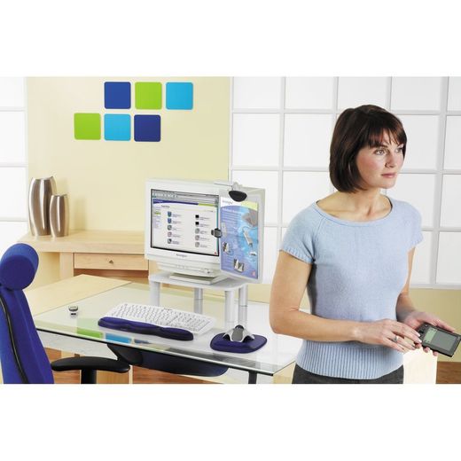 Poggiapolsi per mouse in schiuma nera