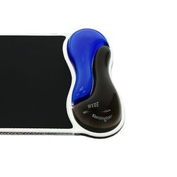 Duo gel poggiapolsi mouse blu/nero