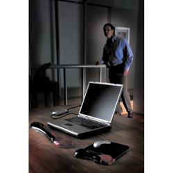 Poggiapolsi in gel Duo mouse rosso/grigio