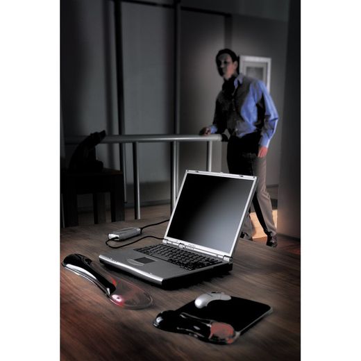 Poggiapolsi in gel Duo mouse rosso/grigio