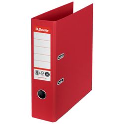 Archivador de palanca CO2 Neutral Nº1, Cartón forrado de papel, DIN A4, Lomo 75mm, rojo Vivida