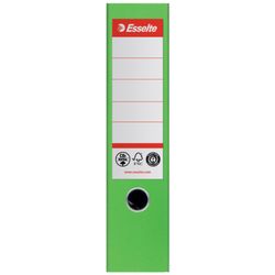 Aktenordner CO2 Neutral Nº1, Karton mit Papier überzogen, DIN A4, Rücken 75mm, Vivid green