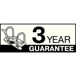 Esselte No. 1 lever arch file. Plastic lined plastic interior. DIN A5 Extended. Spine 75mm. black