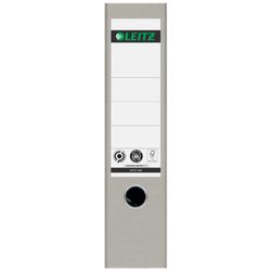Classeur à levier neutre en CO2 Leitz. Carton marbré. 180º. DIN A4. Dos 80 mm, gris