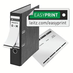 Pilnik Leitz z neutralną dźwignią CO2. Marmurkowy karton. 180 stopni. DIN A4. Grzbiet 80 mm, zielony