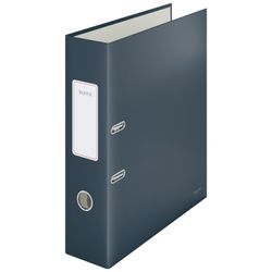 Classeur à levier Leitz Cosy Carton ligné. 180º. DIN A4. 80mm Gris