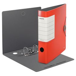 Leitz Solid DIN A4 lever arch file, spine 50 mm. light red