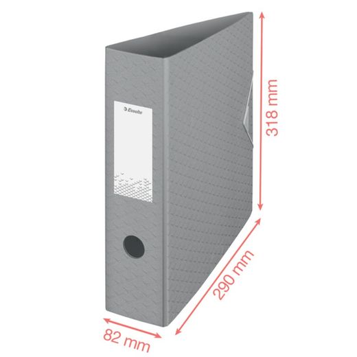 Classeur à levier DIN A4 Polyfoam Colour'Breeze. Dos 82mm. assorti