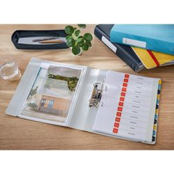 Leitz Active Cozy filing cabinet. Poyfoam. 180°. DIN A4, spine 65 mm, yellow