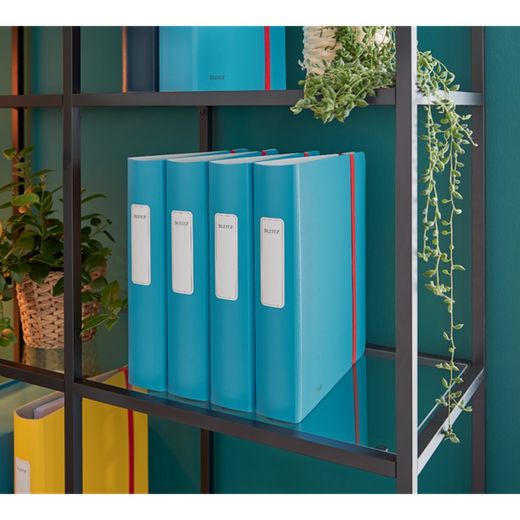 Leitz Active Cosy Aktenschrank. Poyschaum. 180°. DIN A4, Rücken 65 mm, blau