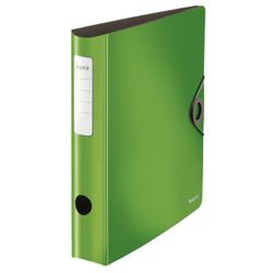 Archivador Leitz Active Solid. Polyfoam. 180º. DIN A4, lomo 65 mm. verde
