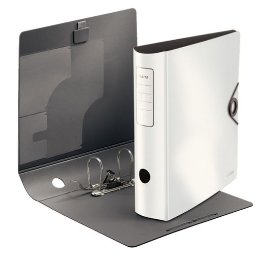 Leitz Active Solid filing cabinet. Polyfoam. 180º. DIN A4, spine 82 mm. white