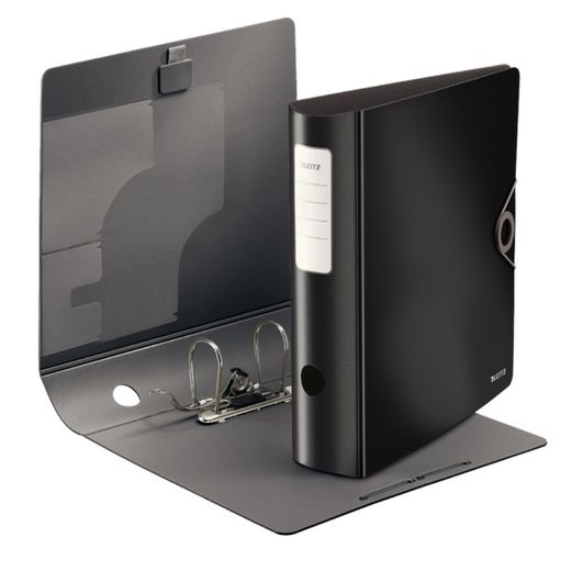 Leitz Active Solid arkivskab. Polyfoam. 180º. DIN A4, ryg 82 mm. sort