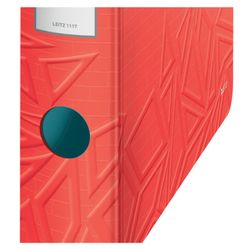 Szafka na dokumenty Leitz Active Urban Chic. Pianka. 180º. DIN A4, grzbiet 65 mm. czerwony