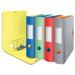 Armadietto Leitz Active Urban Chic. Polischiuma. 180º. DIN A4, dorso 82 mm. blu