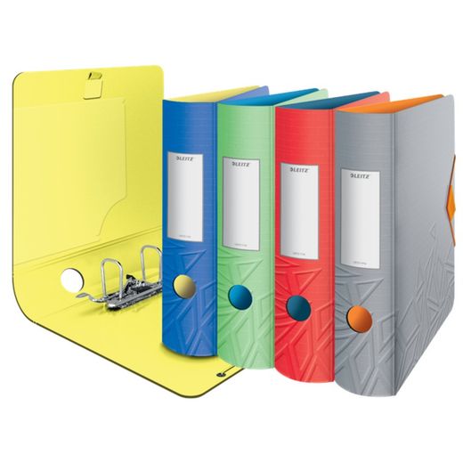 Armadietto Leitz Active Urban Chic. Polischiuma. 180º. DIN A4, dorso 82 mm. blu