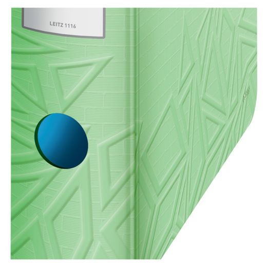 Szafka na dokumenty Leitz Active Urban Chic. Pianka. 180º. DIN A4, grzbiet 82 mm. Zielony