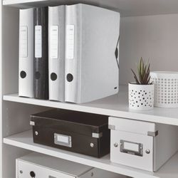 Leitz Active WOW Aktenschrank. Polyschaum. 180º. DIN A4, Rücken 65 mm. Weiß