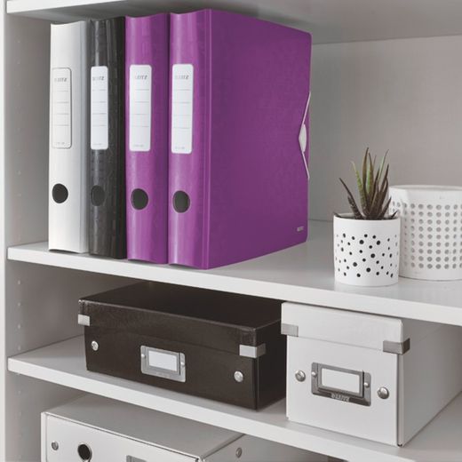 Leitz Active WOW Aktenschrank. Polyschaum. 180º. DIN A4, Rücken 65 mm. Violett