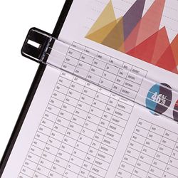 Talerstol A4 skrivebord Sort