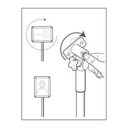 Premium Plus A4 Snap Frame Stand