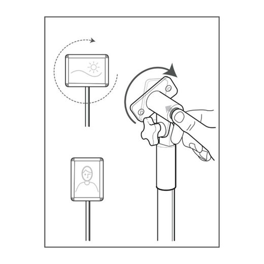 Premium Plus A4 Snap Frame Stand