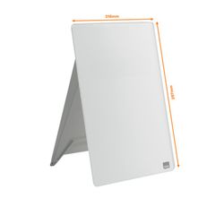 NOBO Whiteboard Rednerpult mit Glasplatte, weiß