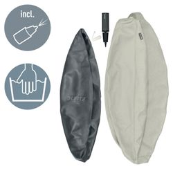 Ballon de siège actif, 55 cm antidérapant, gris