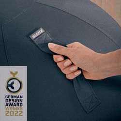 Ergo Cosy 65 cm di diametro Sfera con sedile attivo, grigio