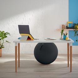 Ergo Cosy 65 cm di diametro Sfera con sedile attivo, grigio