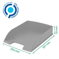 Leitz Bac de recyclage, Format vertical, A4, bleu