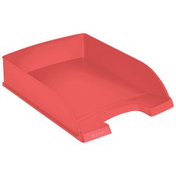 Leitz Bac de recyclage, Format vertical, A4, rouge