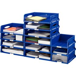 Leitz Sorty standaard dienblad, blauw